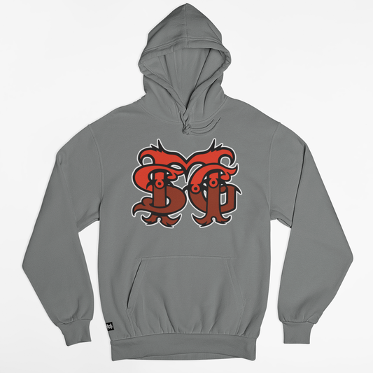 SMG Ornate Monogram Hoodie