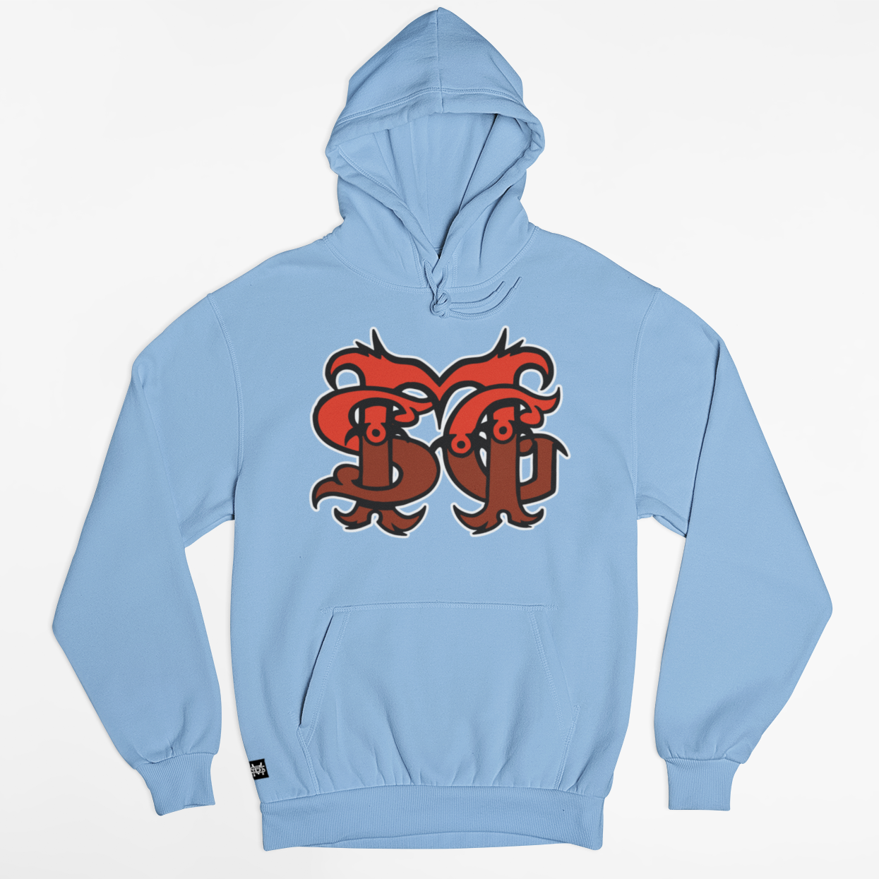 SMG Ornate Monogram Hoodie