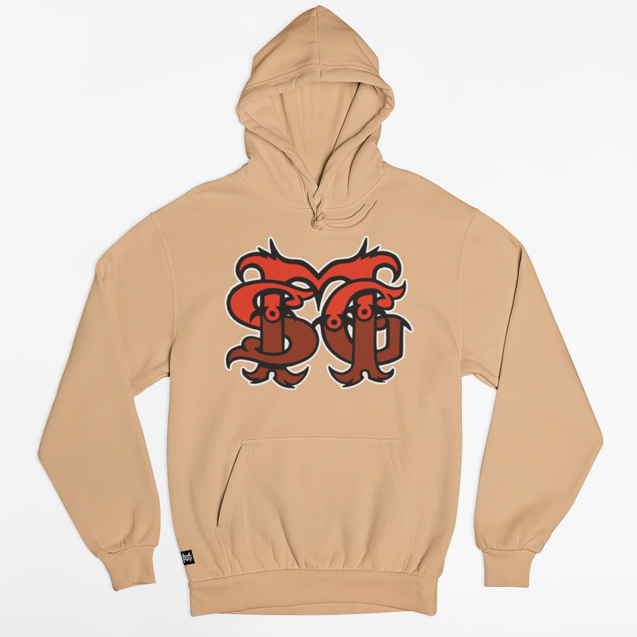 SMG Ornate Monogram Hoodie