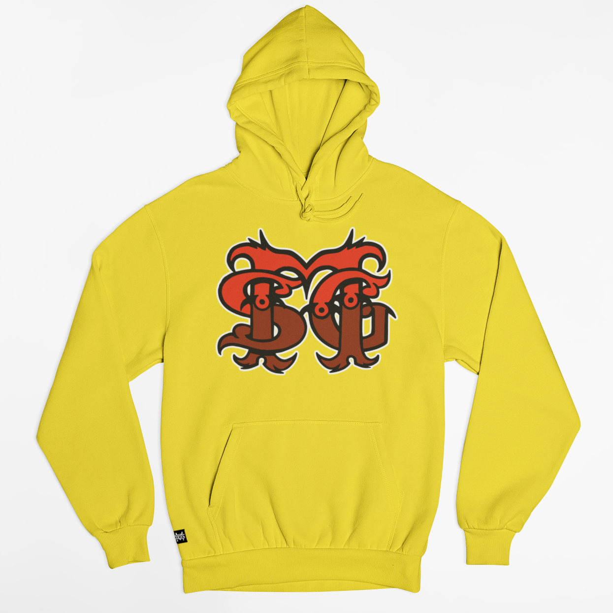 SMG Ornate Monogram Hoodie