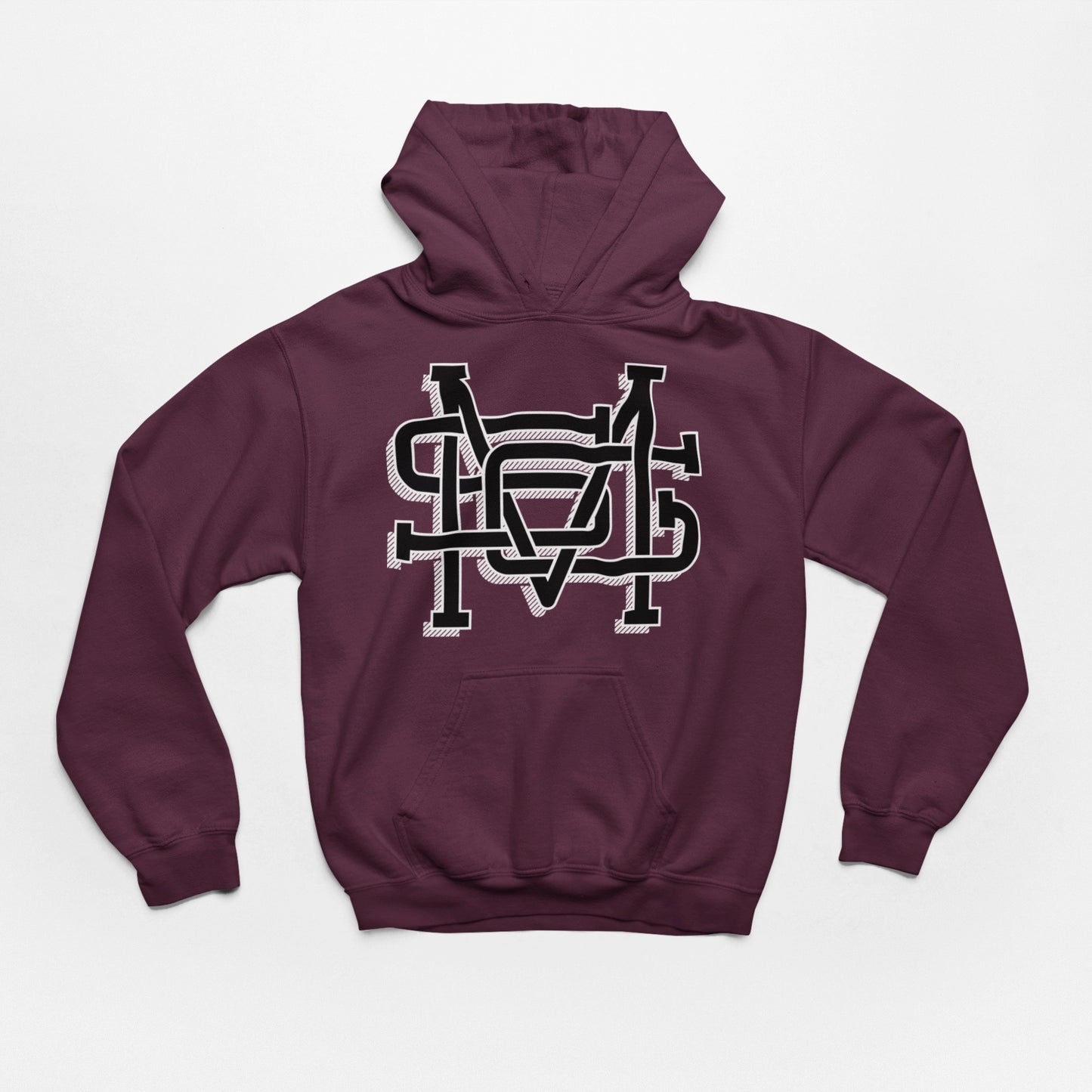 SMG Monogram Shadow Hoodie