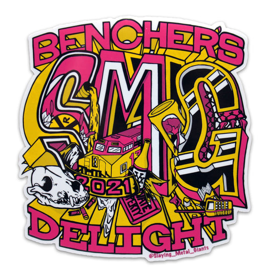 Bencher’s Delight Vinyl Sticker